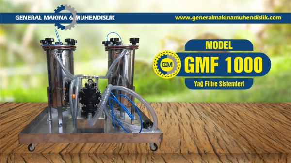 GMF-1000 Bitkisel Yağ Filtre Makinası